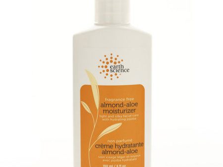 Almond-Aloe Facial Moisturizer Fragrance-Free, 5 oz, Earth Science Sale