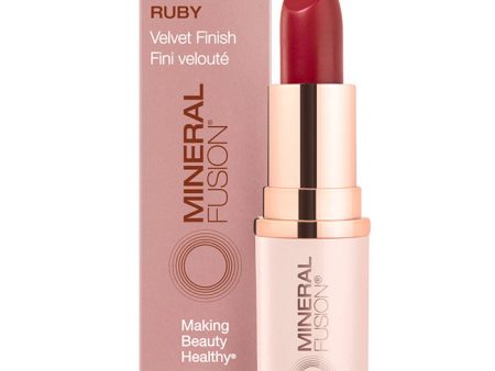 Lipstick - Ruby, 0.13 oz, Mineral Fusion Cosmetics Online Hot Sale