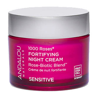 1000 Roses Fortifying Night Cream, 1.7 oz, Andalou Naturals Supply