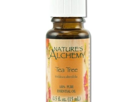 Pure Essential Oil Tea Tree, 0.5 oz, Nature s Alchemy Online Hot Sale