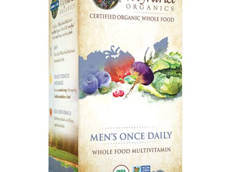 mykind Organics Men Once Daily, Value Size, 60 Tablets, Garden of Life For Discount