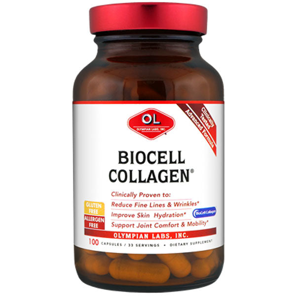 BioCell Collagen II, 100 Capsules, Olympian Labs Online now