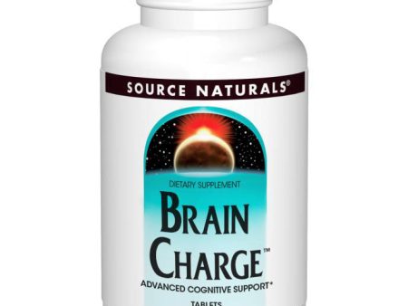 Brain Charge, Advanced Cognitive Support, 60 Tablets, Source Naturals on Sale