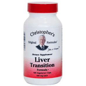 Liver Transition Formula Capsule, Detoxification, 100 Vegicaps, Christopher s Original Formulas Fashion