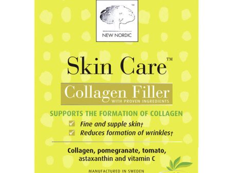 Skin Care, Collagen Filler with Proven Ingredients, 60 Tablets, New Nordic on Sale