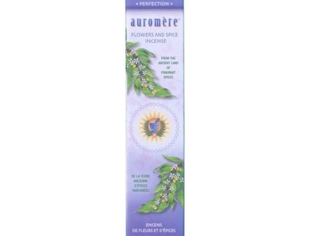 Flowers & Spice Incense - Champa, 10 g, Auromere Cheap