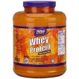 Whey Protein Chocolate, 6 lb, NOW Foods Fashion