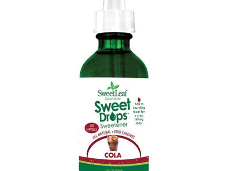 SweetLeaf Liquid Stevia Sweet Drops Sweetener - Cola, 2 oz, Wisdom Natural Brands Discount