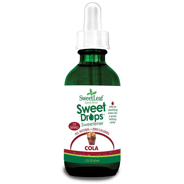 SweetLeaf Liquid Stevia Sweet Drops Sweetener - Cola, 2 oz, Wisdom Natural Brands Discount