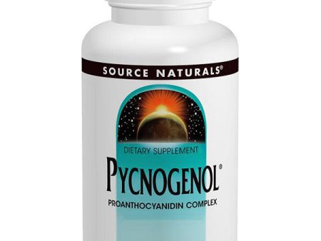 Pycnogenol 100 mg, Proanthocyanidin Complex, 90 Tablets, Source Naturals Online Hot Sale