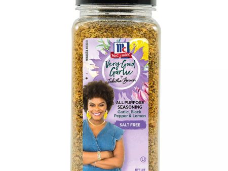 McCormick Very Good Garlic by Tabitha Brown All-Purpose Salt-Free Seasoning, 11.4 oz (323 g) Online Sale