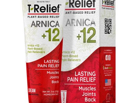 T-Relief Pain Relief Cream, 2 oz, MediNatura Sale