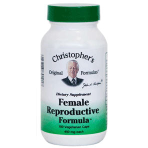 Female Reproductive Capsule Formula, 100 Vegicaps, Christopher s Original Formulas on Sale