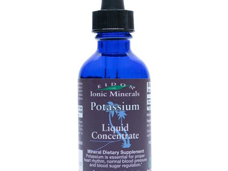 Liquid Potassium Concentrate, 2 oz, Eidon Ionic Minerals Hot on Sale