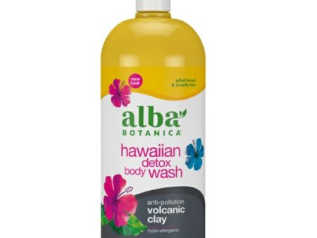 Hawaiian Detox Body Wash, 32 oz, Alba Botanica Online