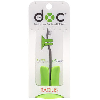 DOC Multi-Use Suction Holder, Toothbrush Holder, Radius Fashion