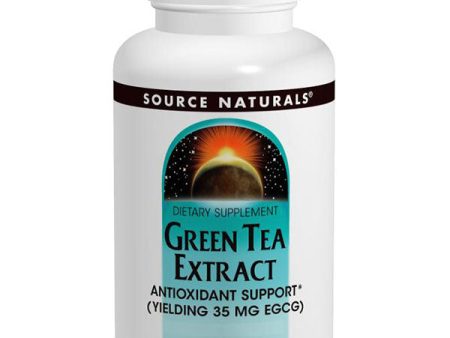 Green Tea Extract 100 mg, 120 Tablets, Source Naturals Supply