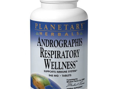 Andrographis Respiratory Wellness, 120 Tablets, Planetary Herbals Cheap