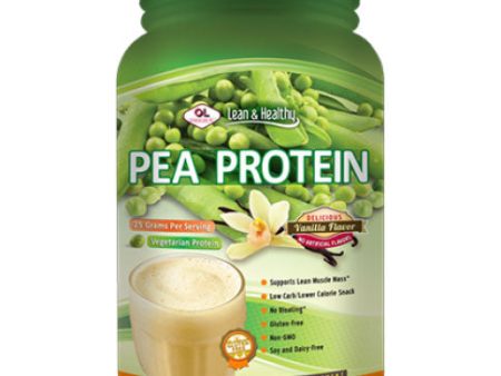 Lean & Healthy Pea Protein Powder - Vanilla Bean, 760 g, Olympian Labs Supply