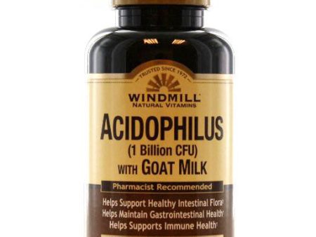 Acidophilus with Goat Milk, 100 Capsules, Windmill Health Products Sale