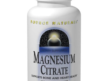 Magnesium Citrate 133mg, 90 Capsules, Source Naturals For Discount