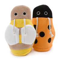 Scrubby Bath Mitts, Lady Bug, 1 pc, Little Twig Hot on Sale