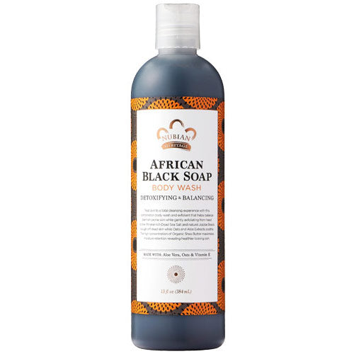 African Black Soap Body Wash, 13 oz, Nubian Heritage Online now