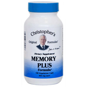 Memory Plus Formula Capsule, 100 Vegicaps, Christopher s Original Formulas Discount