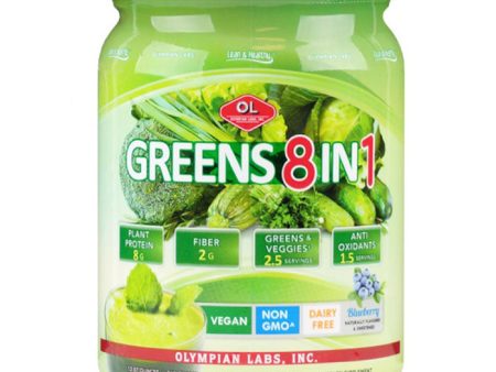 Greens Protein 8 in 1, 365 g, Olympian Labs Online