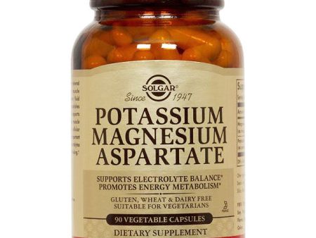 Potassium Magnesium Aspartate, 90 Vegetable Capsules, Solgar Discount