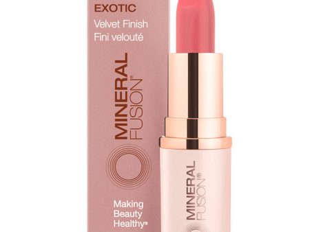 Lipstick - Exotic, 0.13 oz, Mineral Fusion Cosmetics Online Hot Sale