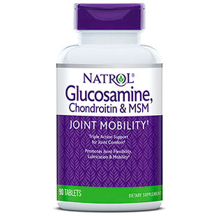 Glucosamine Chondroitin & MSM, 90 Tablets, Natrol For Cheap