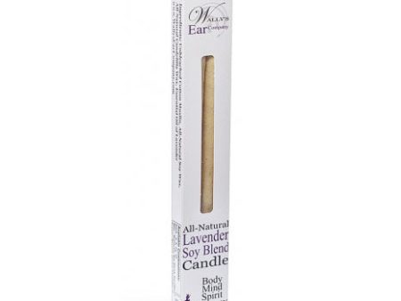 Lavender Soy Blend Hollow Ear Candles, 2 pk, Wally s Natural Products For Cheap