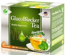 Glucoblocker Tea, 20 Sachets Box, Longreen Corporation Online Hot Sale