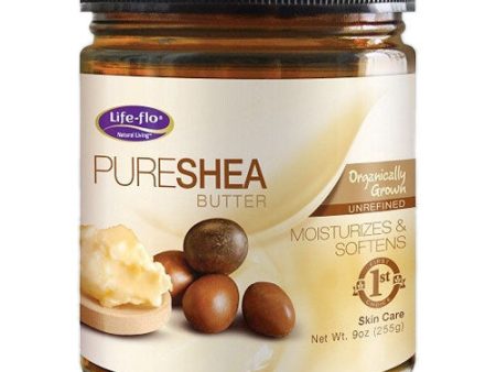 Life-Flo Pure Shea Butter Cream Organic, 9 oz, LifeFlo on Sale