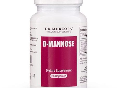 D-Mannose, 30 Capsules, Dr. Mercola Fashion