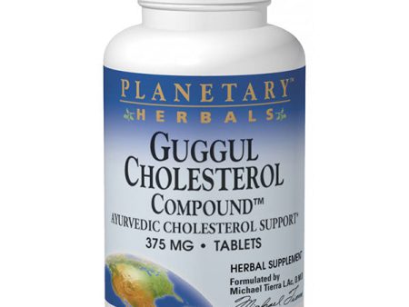 Guggul Cholesterol Compound, 180 Tablets, Planetary Herbals For Discount