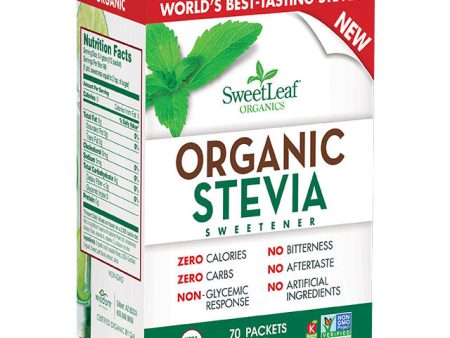 SweetLeaf Organic Stevia Sweetener Packets, 70 ct, Wisdom Natural Brands Fashion