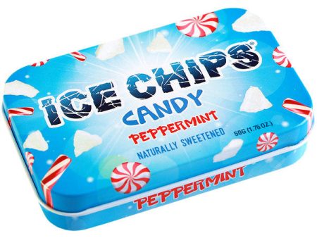 Ice Chips Peppermint Xylitol Mints, 1.76 oz (50 g) on Sale