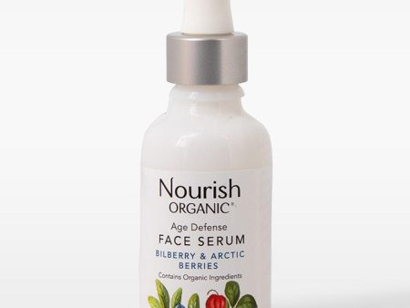 Age Defense Face Serum, 0.7 oz, Nourish Organic Fashion