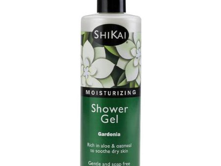 Moisturizing Shower Gel, Gardenia, 12 oz, ShiKai Online