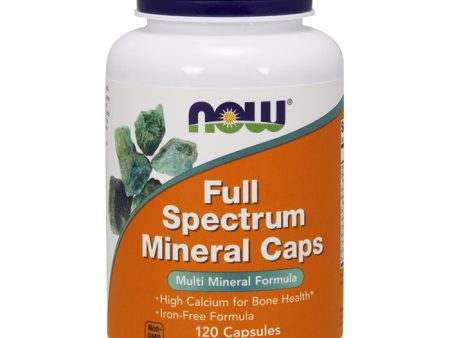 Full Spectrum Minerals, 120 Capsules, NOW Foods Hot on Sale