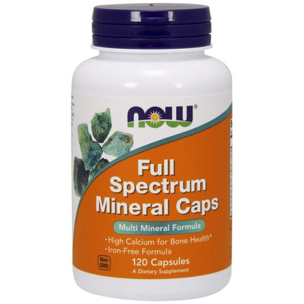 Full Spectrum Minerals, 120 Capsules, NOW Foods Hot on Sale