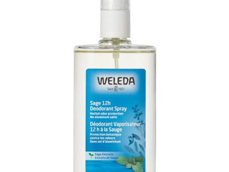 Weleda Sage 12h Deodorant Spray, 3.4 oz For Discount