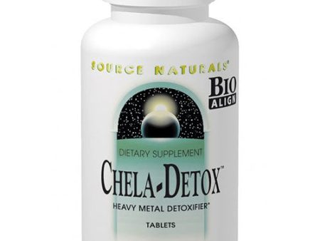 Chela-Detox, Heavy Metal Detoxifier, 60 Tablets, Source Naturals Hot on Sale