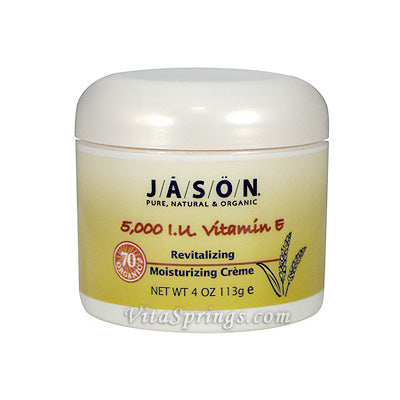 Vitamin E Cream 5000 IU 4 oz, Jason Natural on Sale