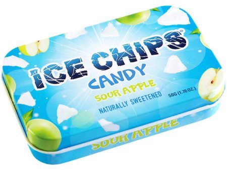 Ice Chips Sour Apple Xylitol Candy, 1.76 oz (50 g) Sale