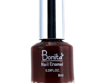 Bonita Petite Nail Enamel - Berry, Mini Nail Polish, 0.28 oz (8 ml), Bonita Cosmetics Fashion