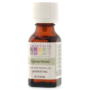 Essential Oil Spearmint (mentha spicata) .5 fl oz from Aura Cacia Supply