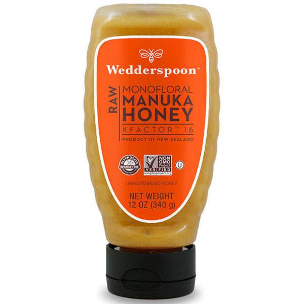 Raw Monofloral Manuka Honey KFactor 16, 340 g (12 oz), Wedderspoon Online Hot Sale